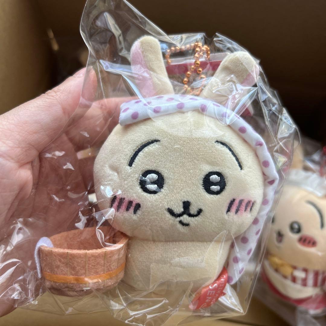 うさぎ マスコット 7点セット ナガノ非売品バッジつき