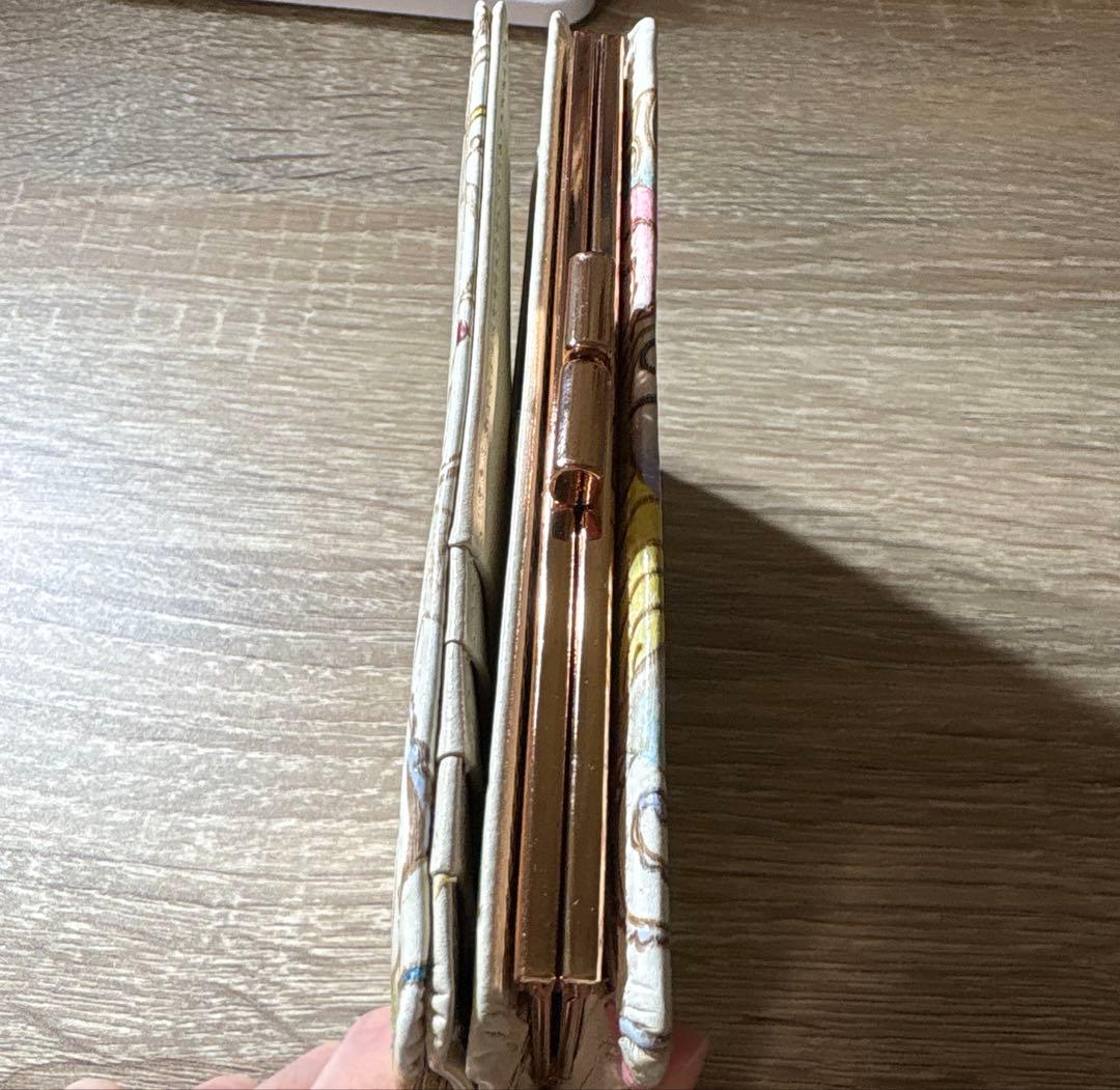 文庫屋大関 箱まち口金付き札入れ 水ふうせん 販売終了品 二つ折り財布