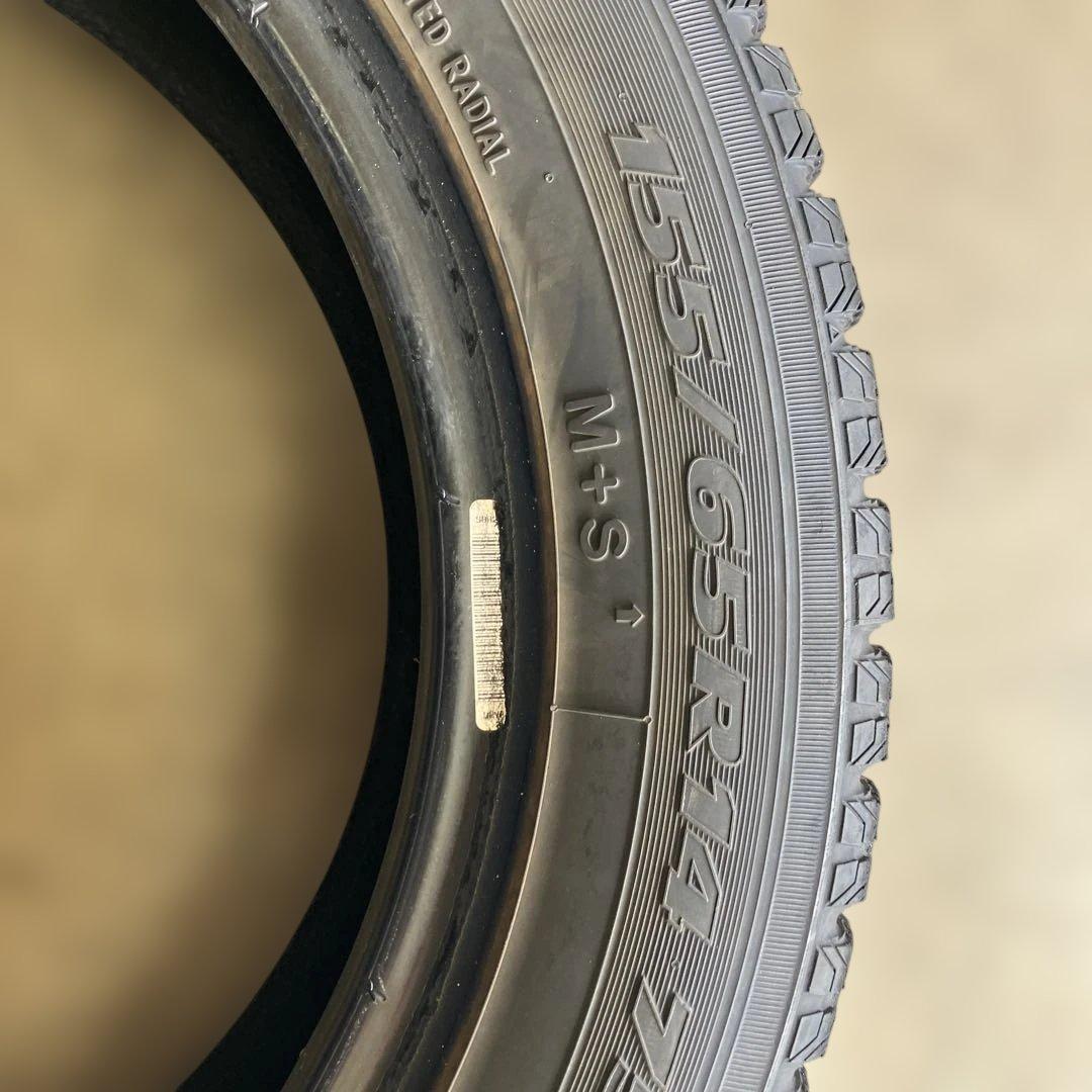 TOYO 155/65R14 GARIT G5 4本スタッドレスタイヤ軽四タイヤ