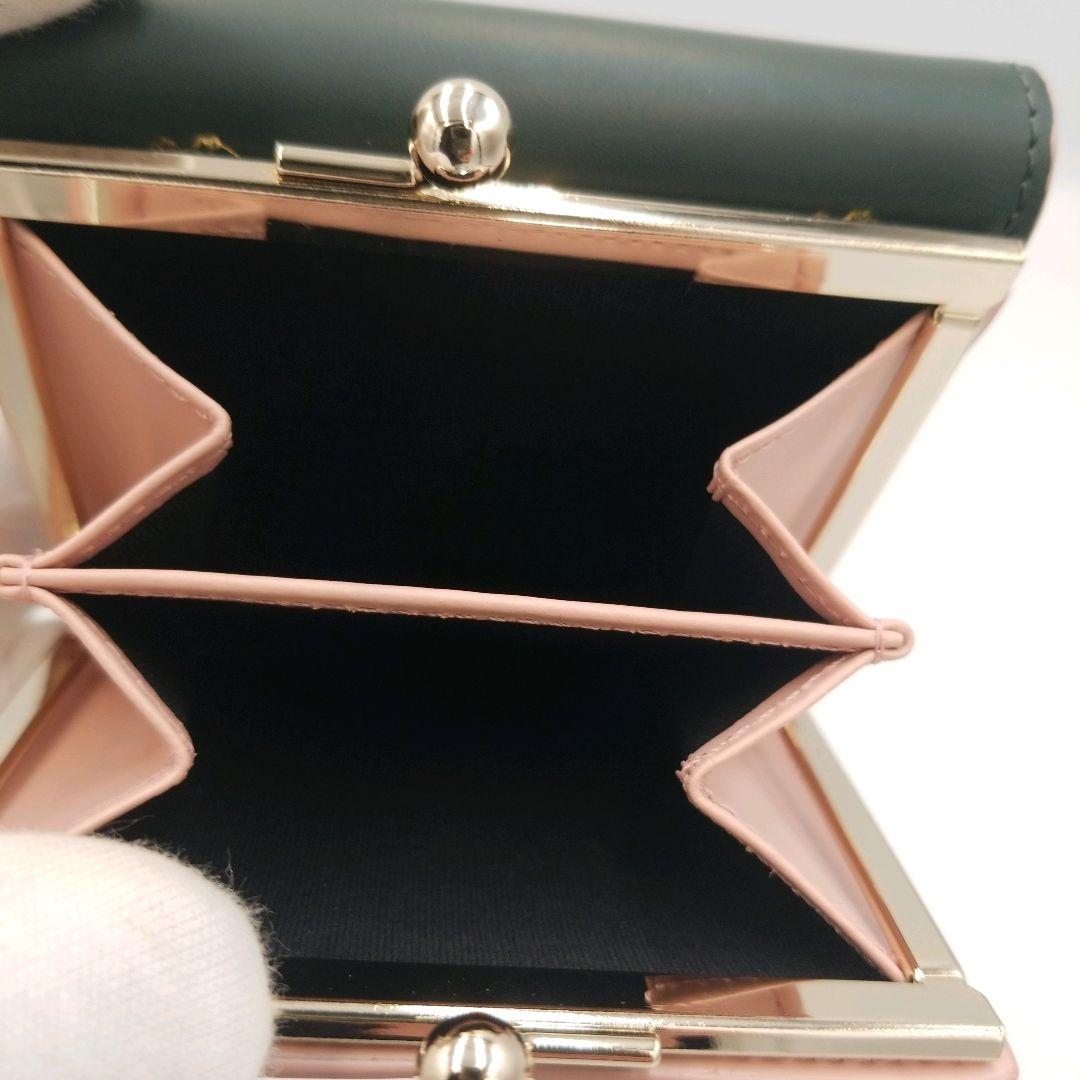【新品未使用】ポールスミス　PaulSmith　がま口　財布　三つ折り財布　ネコ