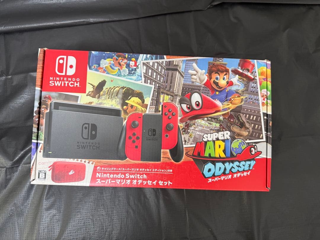 未開封　ニンテンドースイッチ　スーパーマリオオデッセイセット　switch
