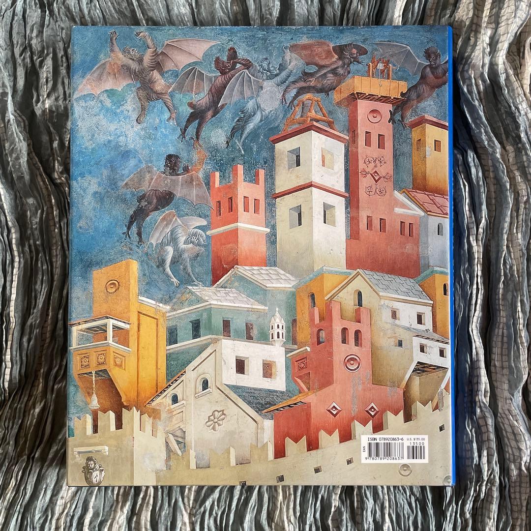 英語大型画集　イタリアのフレスコ画-ジョットの時代 1280-1400