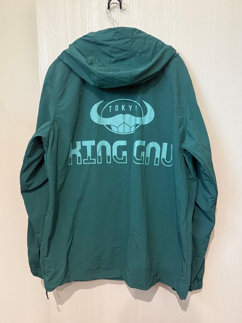 King Gnu アノラック　Mサイズ　グリーン ジップアップ