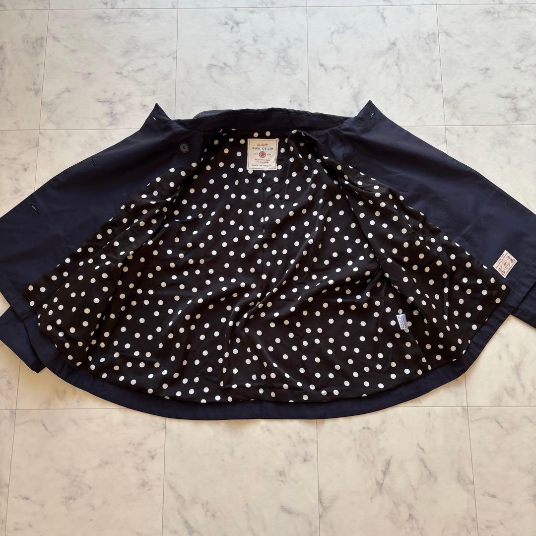 【極美品】PUAL CE CIN 撥水加工 リラックスショート丈トレンチコート