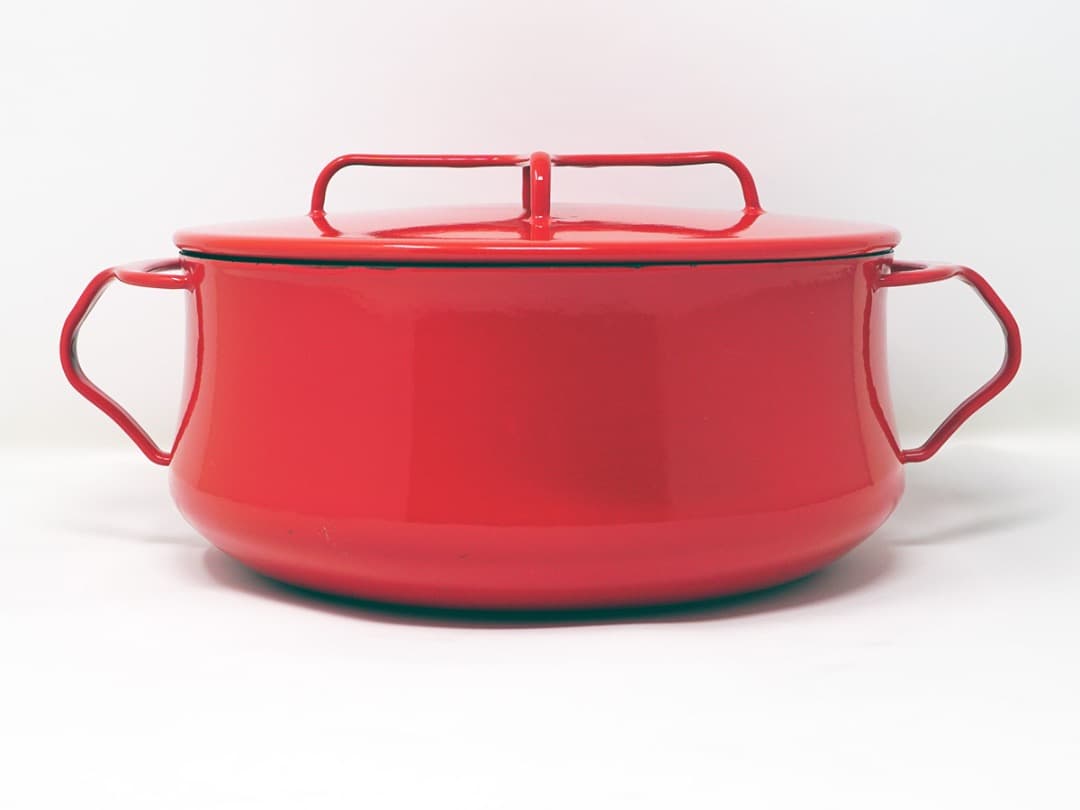 t*n様 ■美品 DANSK 両手鍋 赤 レッド ダンスク 21cm