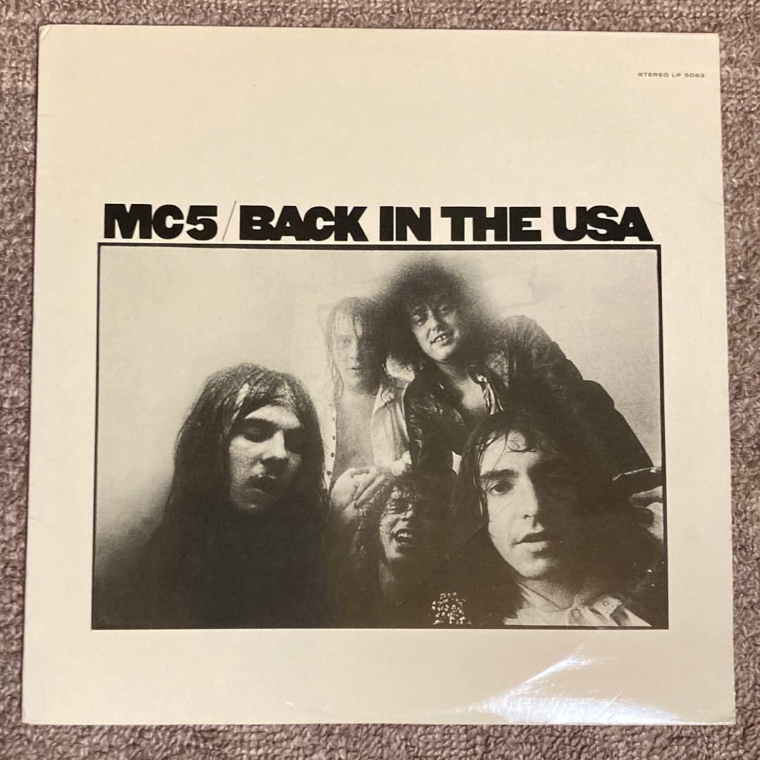 【MC5】 BACK IN THE USA アナログレコード盤