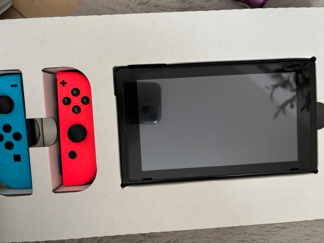 【箱あり】Nintendo Switch 画面不良TV出力OK SD64GB付