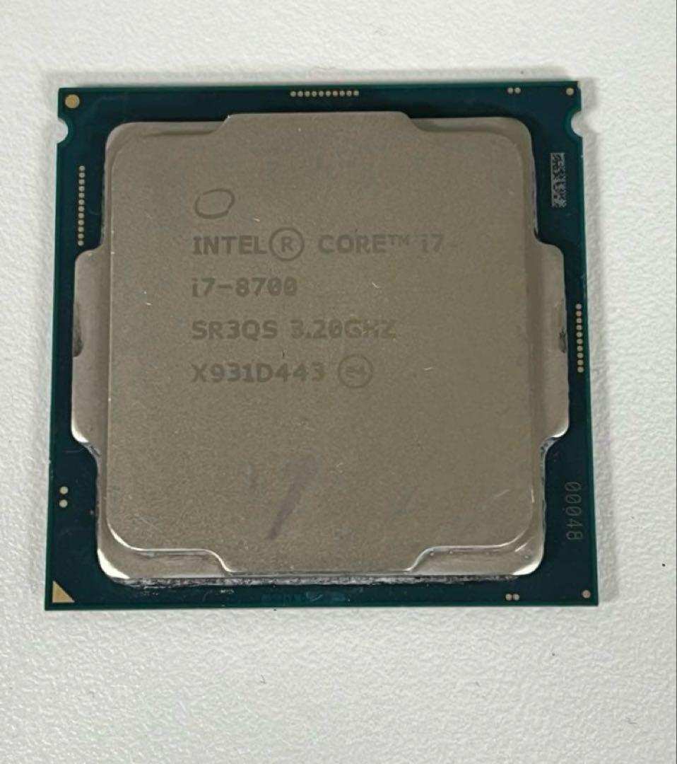 第８世代　Intel Core i7 8700