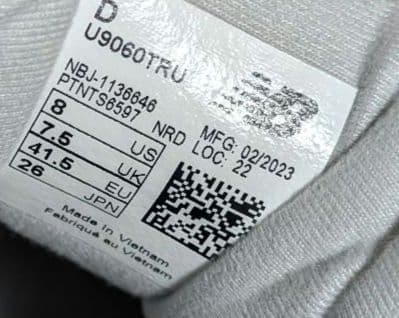 ニューバランス　New Balance U9060TRU チェリーブロッサム