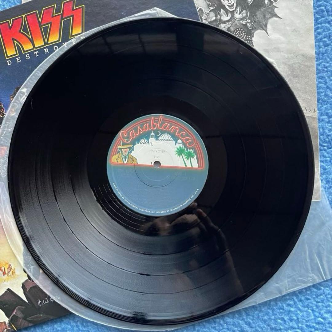 KISS レコード 4枚セット売り。 LOVE GUN 、DYNASTY、他