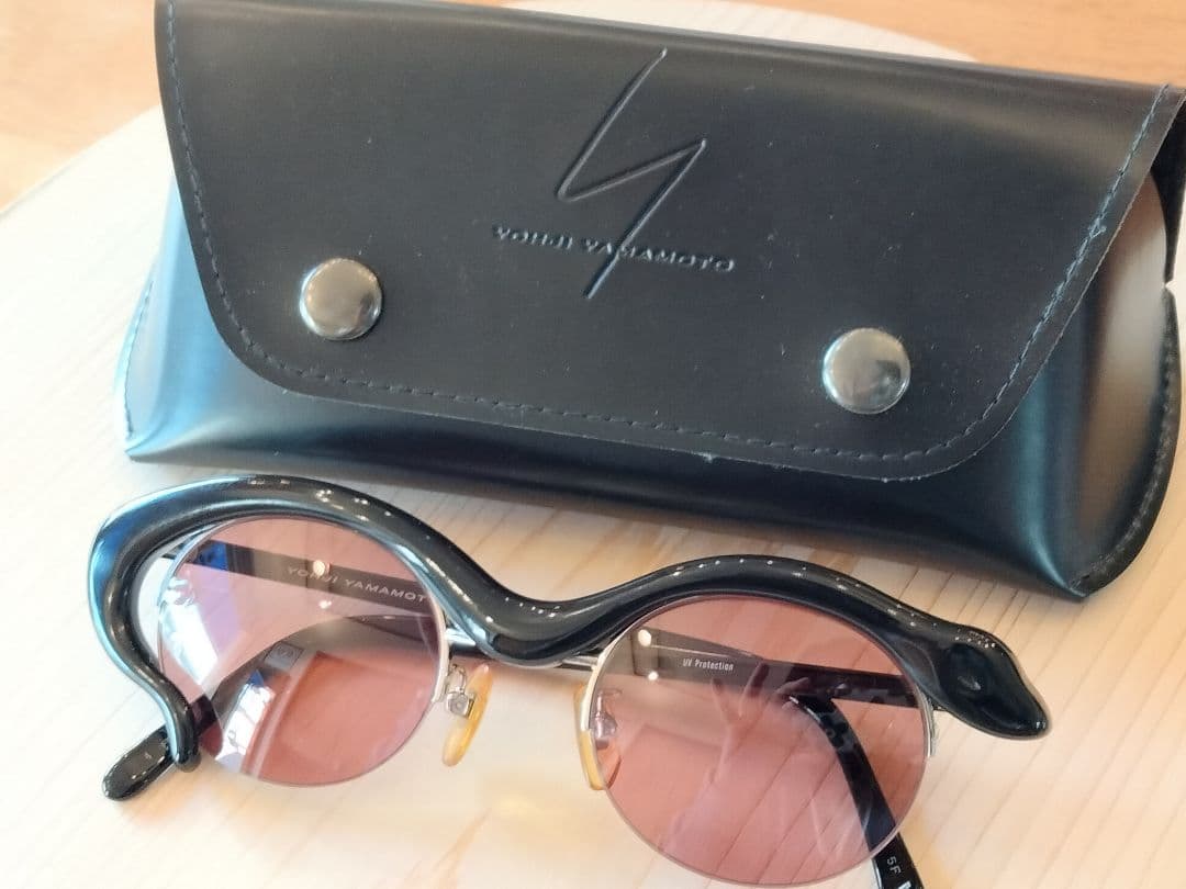 美品　Yohji Yamamotoサングラス　ケース付　ヴィンテージ