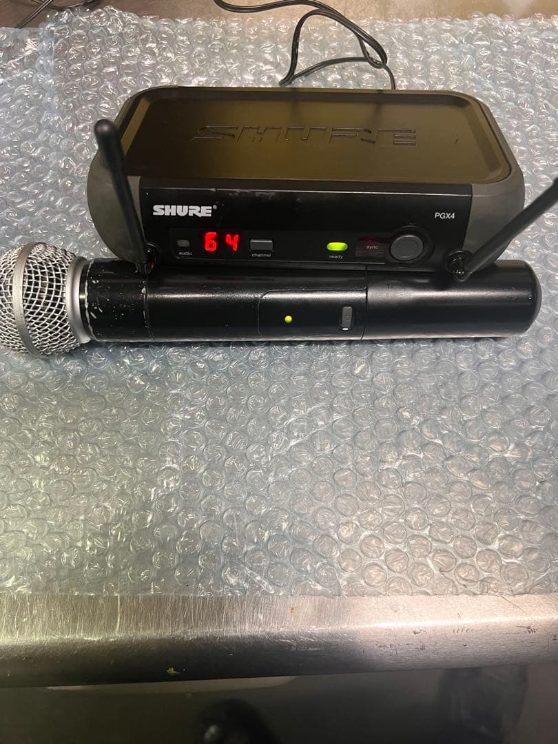 SHURE ワイヤレスマイク PGX2/PGX4 SM58完動品 国内正規品
